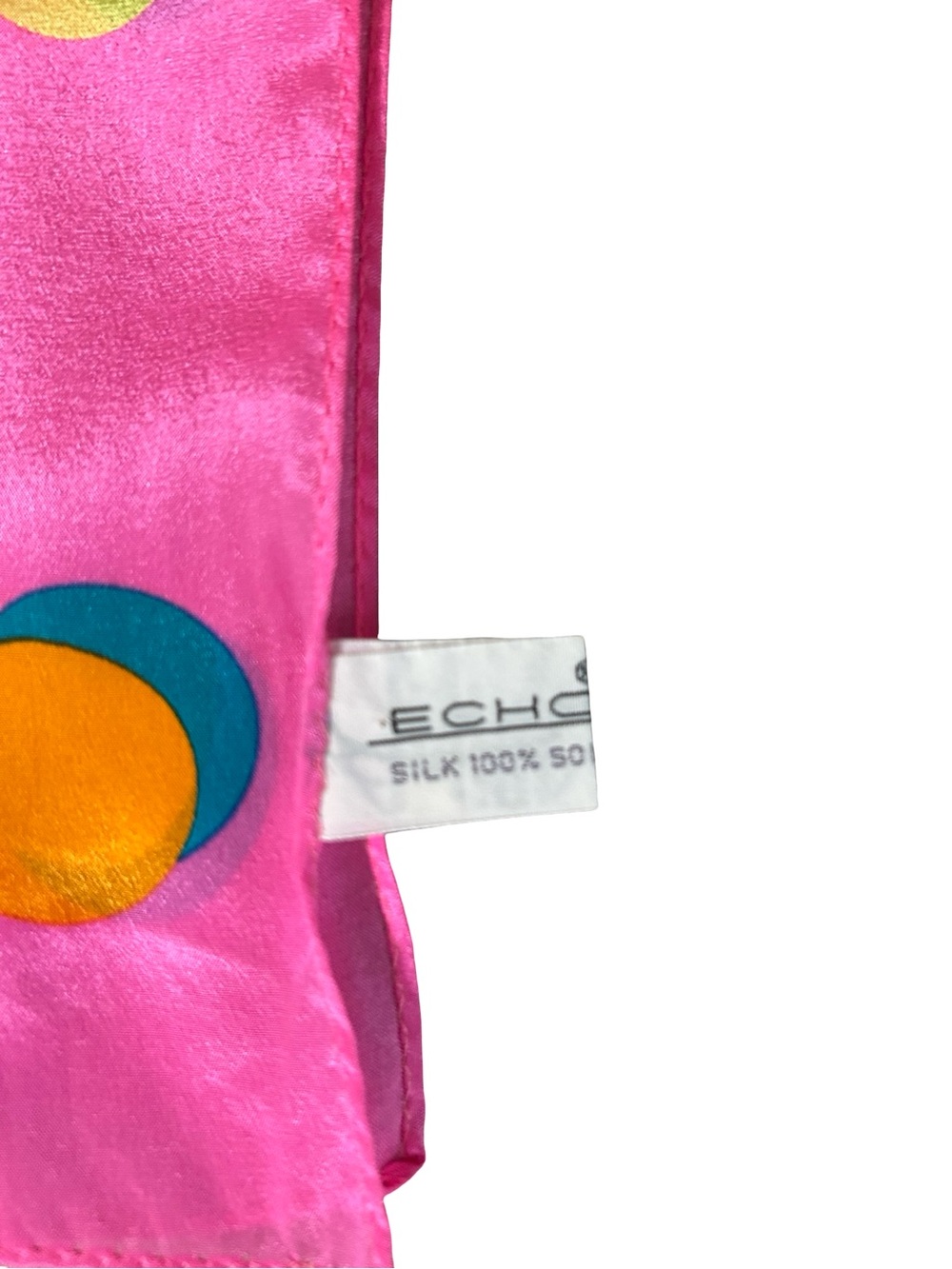 Echo 100% Silk Pink Polka Dot
Scarf Retro Colorful Oblong
Scarf - Picture 3 of 8